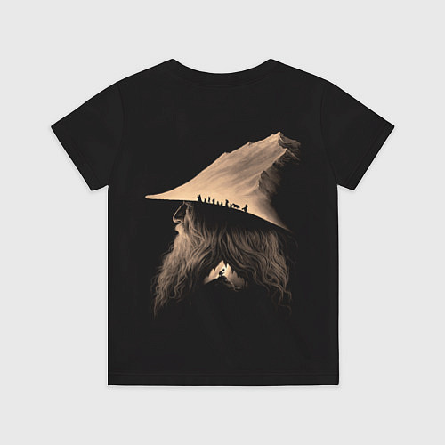 Детская футболка Гэндальф из Властелин колец / 3D-принт – фото 2