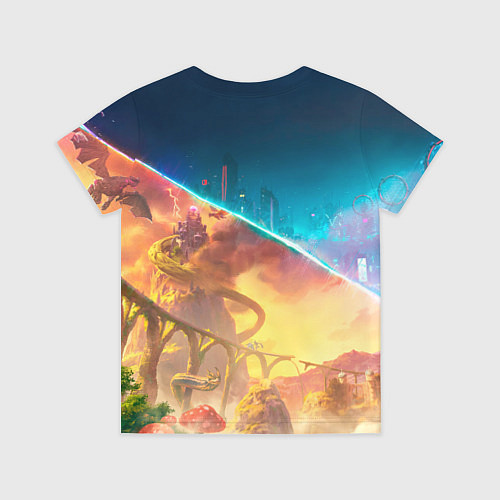 Детская футболка Главные герои Split fiction / 3D-принт – фото 2