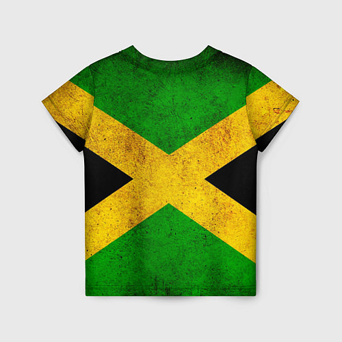 Детская футболка Jamaica flag / 3D-принт – фото 2