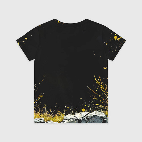 Детская футболка Лось на черном / 3D-принт – фото 2