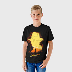 Футболка детская Indiana Jones and the Great Circle, цвет: 3D-принт — фото 2