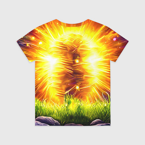 Детская футболка Овечка в ярких лучах / 3D-принт – фото 2