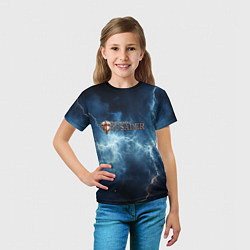 Футболка детская Stronghold сrusader сила молний, цвет: 3D-принт — фото 2