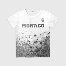 Футболка детская Monaco - white gradient посередине, цвет: 3D-принт