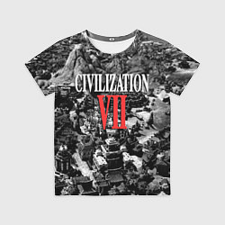 Футболка детская Civilization VII, цвет: 3D-принт