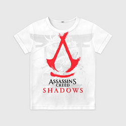 Футболка детская Assassins Creed Shadows - samurai, цвет: 3D-принт