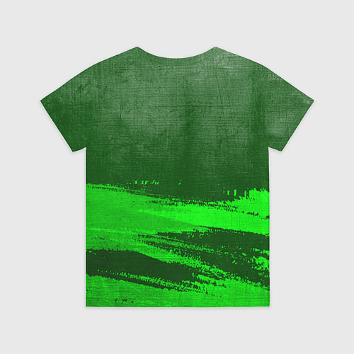 Детская футболка AC Milan - green gradient посередине / 3D-принт – фото 2