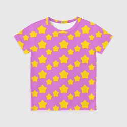 Футболка детская Звезды-пряники, цвет: 3D-принт