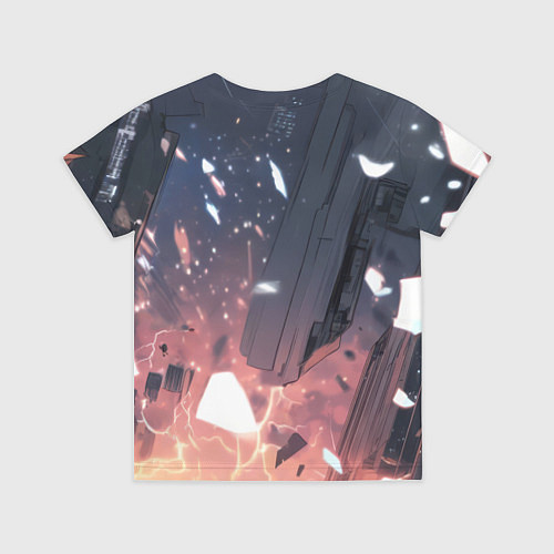 Детская футболка Полет Бэтмена / 3D-принт – фото 2