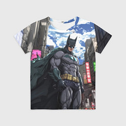Футболка детская Страж города Бэтмен, цвет: 3D-принт