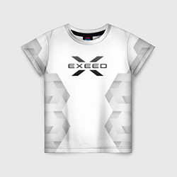 Футболка детская Exeed white poly, цвет: 3D-принт