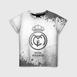Футболка детская Real Madrid - white gradient, цвет: 3D-принт