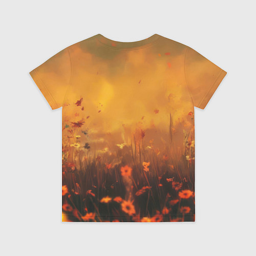 Детская футболка Джокер в поле цветов / 3D-принт – фото 2
