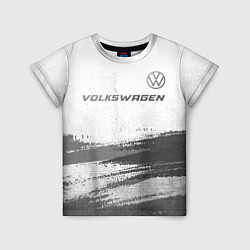 Футболка детская Volkswagen - white gradient посередине, цвет: 3D-принт