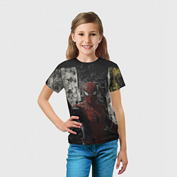 Футболка детская Spider man night, цвет: 3D-принт — фото 2