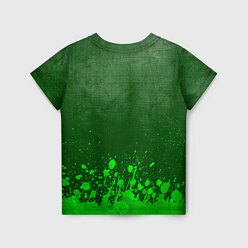 Детская футболка Everton - green gradient посередине / 3D-принт – фото 2