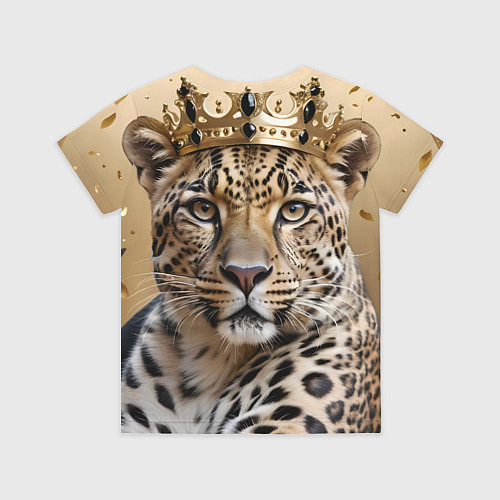 Детская футболка Королевский леопард / 3D-принт – фото 2