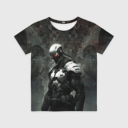 Футболка детская Боевой кибернетический андроид, цвет: 3D-принт