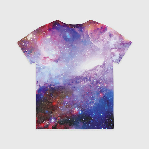 Детская футболка Brave cat in space - ai art / 3D-принт – фото 2