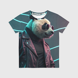 Футболка детская Cyberpunk panda, цвет: 3D-принт