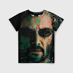 Футболка детская Matrix - Keanu Reeves, цвет: 3D-принт