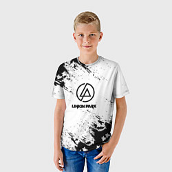 Футболка детская Marshmello x Linkin park, цвет: 3D-принт — фото 2