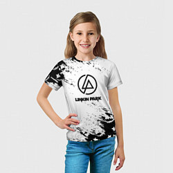 Футболка детская Marshmello x Linkin park, цвет: 3D-принт — фото 2