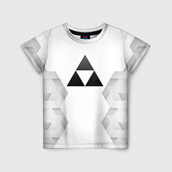Футболка детская Zelda white poly, цвет: 3D-принт