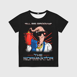 Детская футболка Jim - worminator