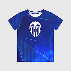 Футболка детская Valencia blue poly, цвет: 3D-принт