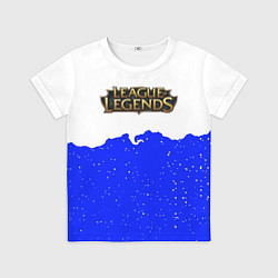 Футболка детская League of Legends ночь, цвет: 3D-принт