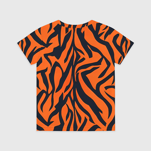 Детская футболка Расцветка тигра / 3D-принт – фото 2