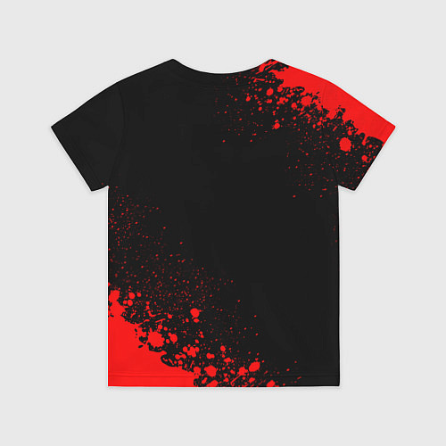 Детская футболка Everton - red gradient вертикально / 3D-принт – фото 2