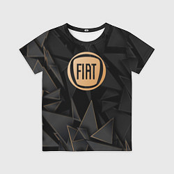 Футболка детская Fiat golden poly, цвет: 3D-принт