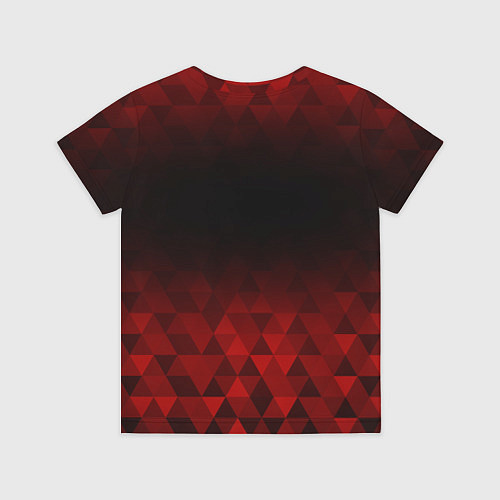 Детская футболка FAW red poly / 3D-принт – фото 2
