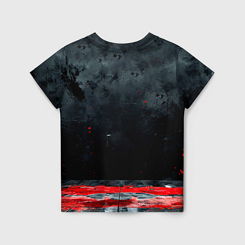 Детская футболка Айкидоист на черном / 3D-принт – фото 2