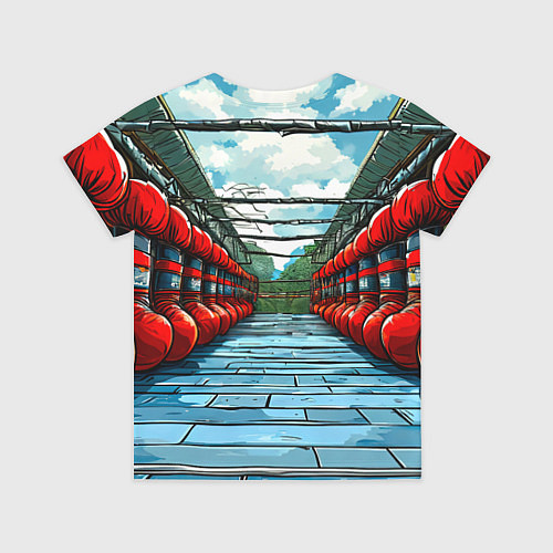 Детская футболка Зал Муай Тай / 3D-принт – фото 2