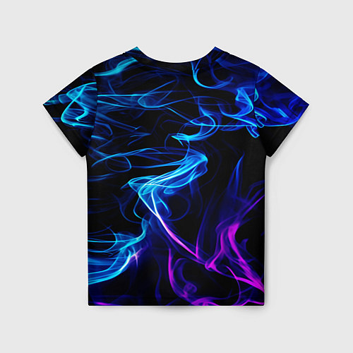 Детская футболка Color blue pink / 3D-принт – фото 2