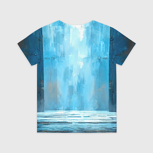 Детская футболка Боец крав-мага на синем / 3D-принт – фото 2