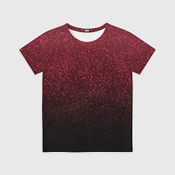 Футболка детская Амарантовый градиент крошка, цвет: 3D-принт