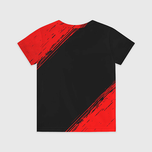 Детская футболка Geely - red gradient / 3D-принт – фото 2