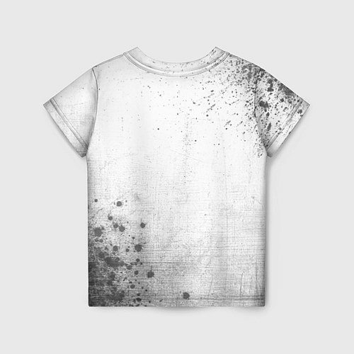 Детская футболка PSG - white gradient вертикально / 3D-принт – фото 2