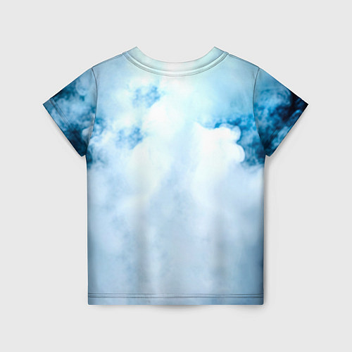 Детская футболка Брюс Ли в дыму / 3D-принт – фото 2