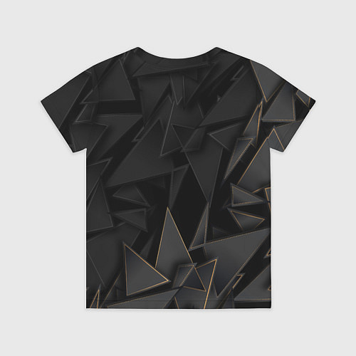 Детская футболка Poppy Playtime golden poly / 3D-принт – фото 2