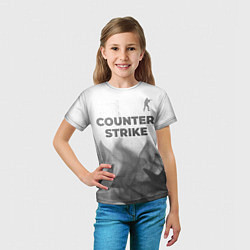 Футболка детская Counter Strike - white gradient посередине, цвет: 3D-принт — фото 2