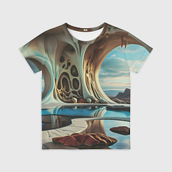 Футболка детская Современная пещера, цвет: 3D-принт