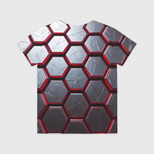 Детская футболка Металлический бронежилет / 3D-принт – фото 2