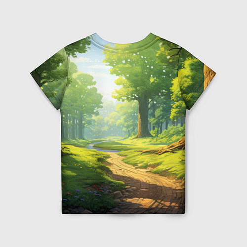 Детская футболка Fabulous forest / 3D-принт – фото 2