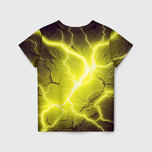 Детская футболка Color yellow black / 3D-принт – фото 2