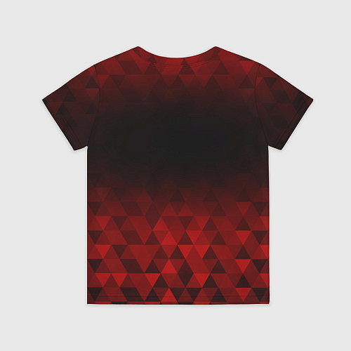 Детская футболка Club Brugge red poly / 3D-принт – фото 2